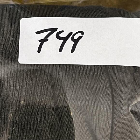 MaxMara Bodywear Wrap Dress Womens Small Olive Jersey Long Sleeve Midi Italy - Picture 11 of 12